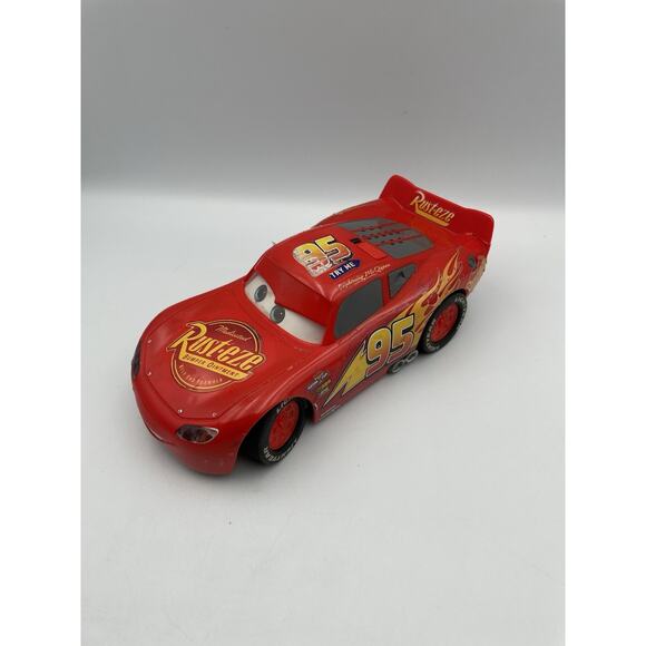 RADIO CONTROL Disney Pixar Cars Lightning Mcqueen TYCO R/C CAR ONLY - Picture 1 of 8